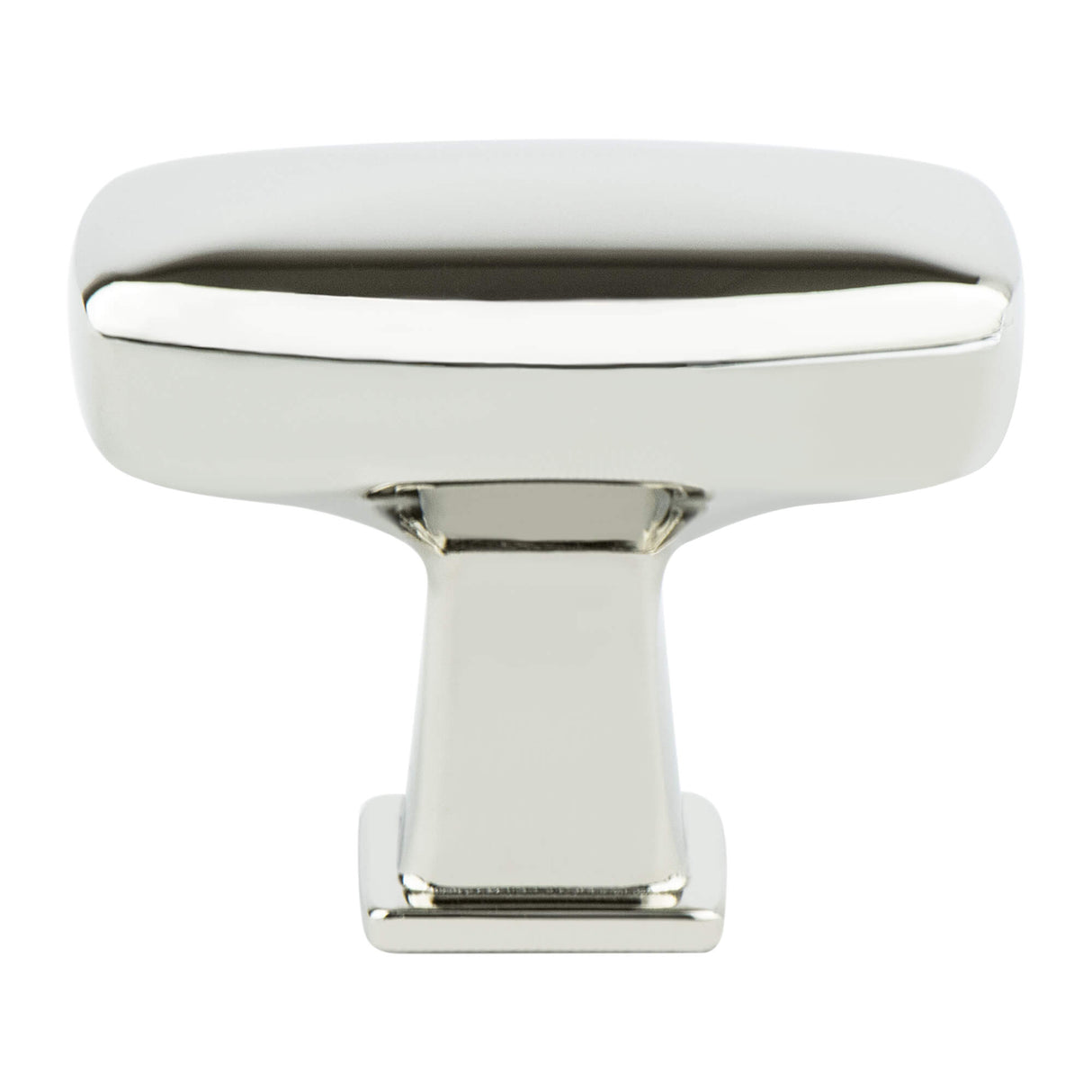 Subtle Surge Polished Nickel Knob