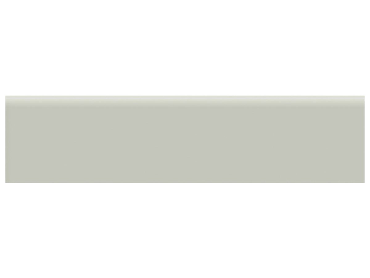 2 X 8 In Soho Soft Sage Matte Glazed Ceramic Bullnose - BUILDMYPLACE