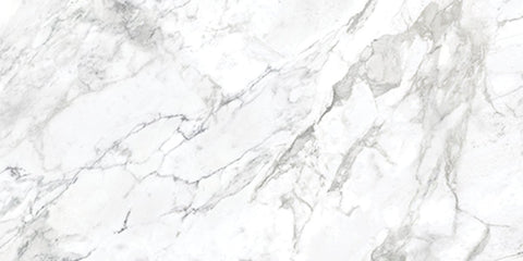 24 X 48 In La Marca Arabescato Polished Rectified Glazed Porcelain
