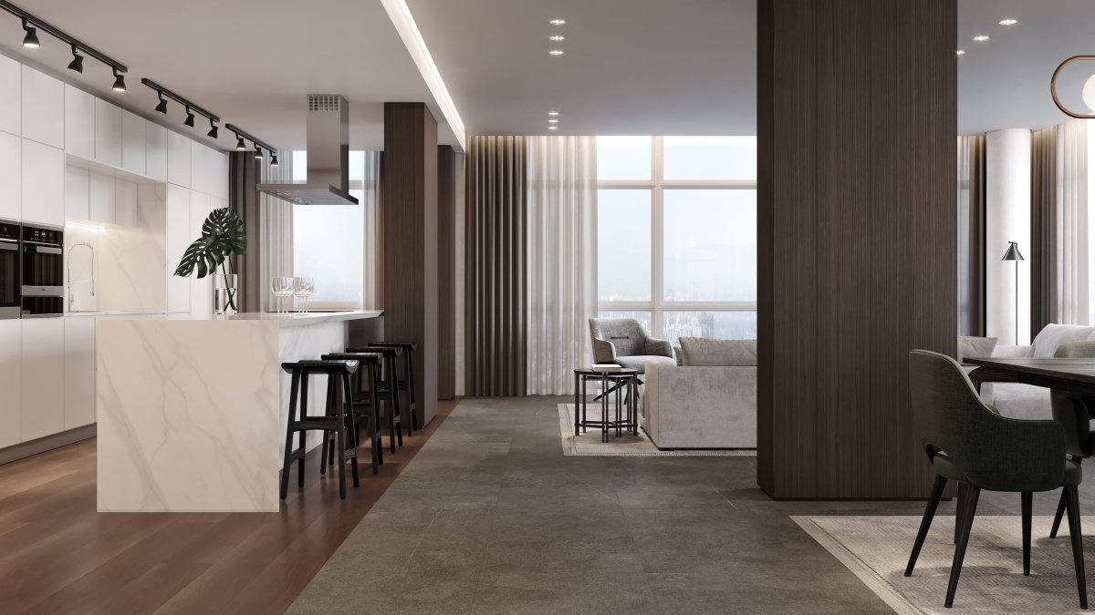 24 X 48 In Mjork Carbon Matte Rectified Color Body Porcelain - BUILDMYPLACE