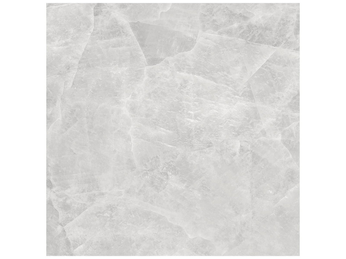 24 x 24 in Majesto Crystal Bianco Honed Rectified Colorsync Porcelain Tile