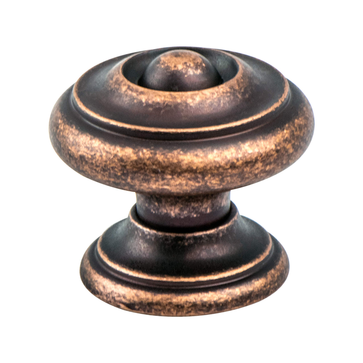 Euro Rustica Rustic Copper Center Detail Knob