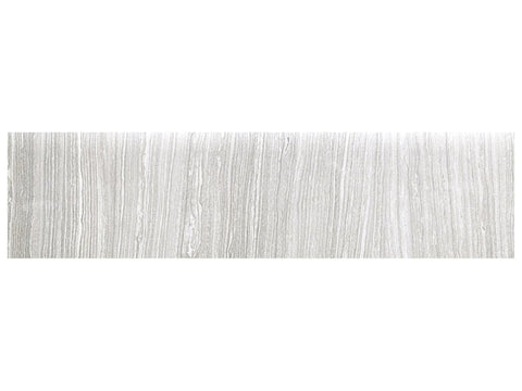 3 X 12 In Eramosa Ice Polished Glazed Porcelain Bullnose