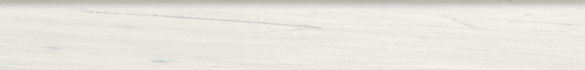 3 x 24 in. Mayfair Suave Bianco Polished Glazed Porcelain Bullnose - BUILDMYPLACE