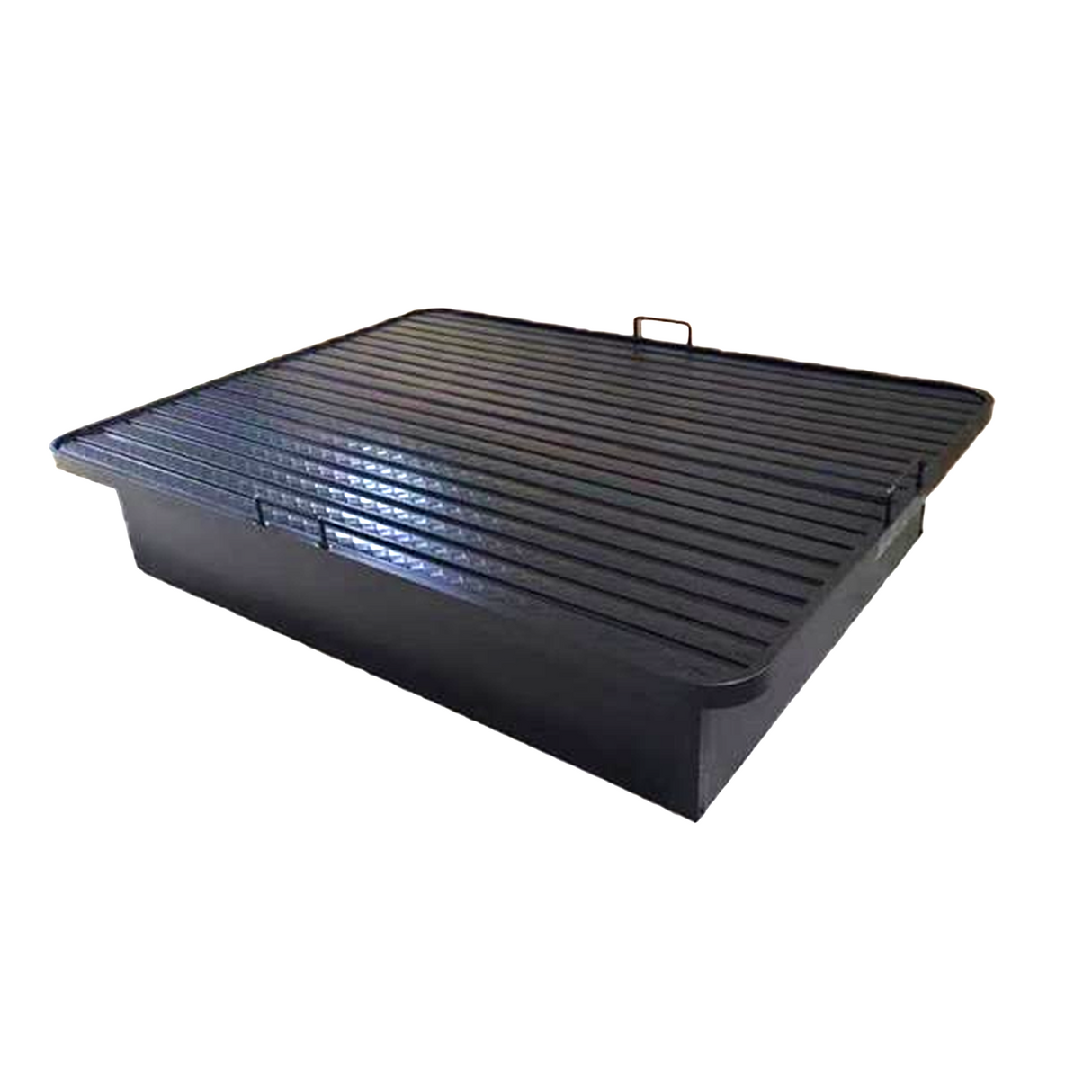 Queen Metal Bed Frame - 80 X 60 X 17 Inch Black Color Steel with Powder Coated Frame - 58 KG