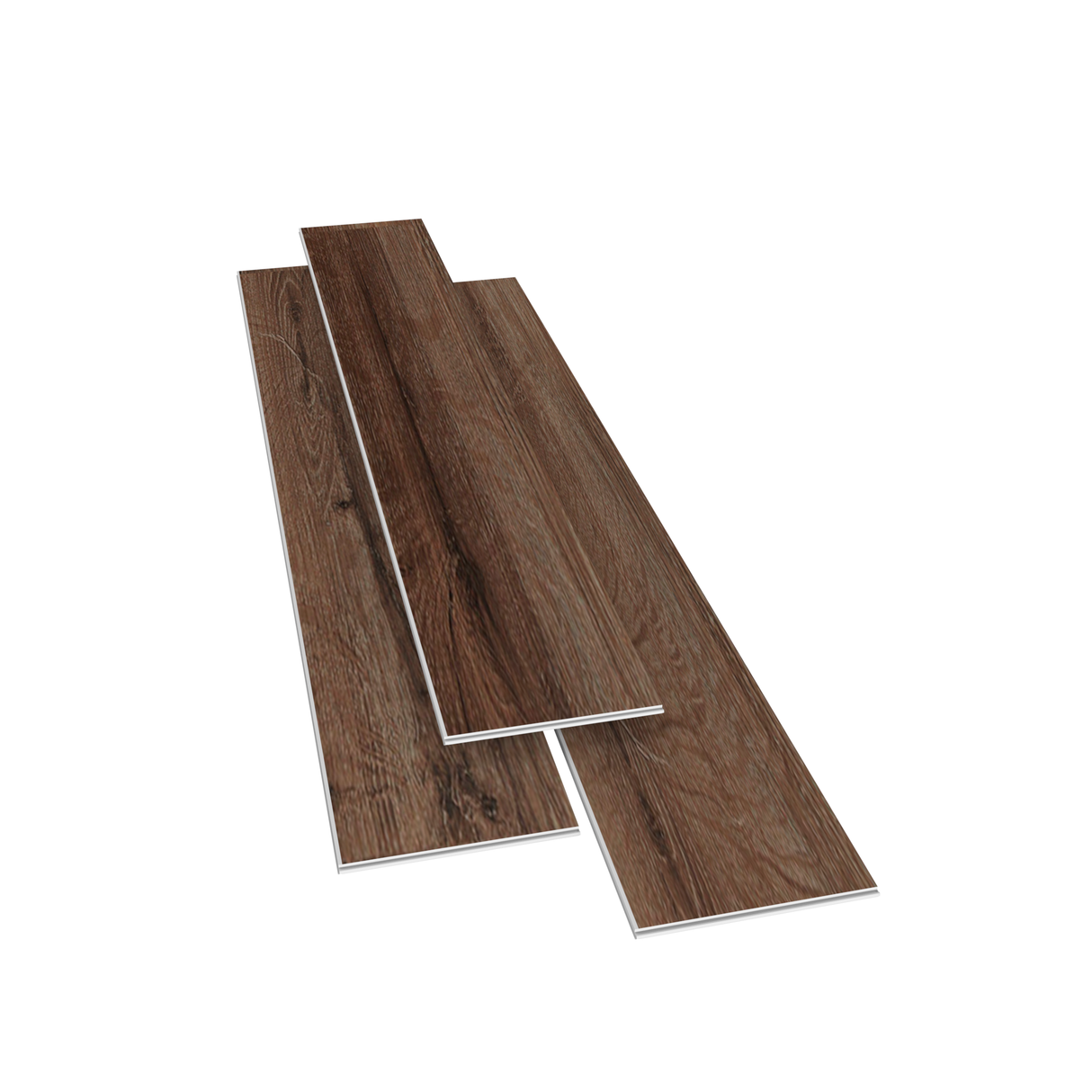 Permshield Lite Mocha SPC - 5.2mm x 7'' x 48'' / 1.5mm IXPE pad attached