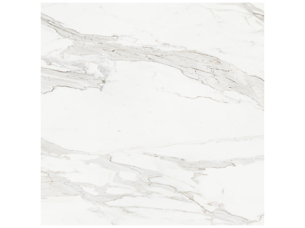 48 x 48 in Majesto Calacatta Borghini Polished Rectified Colorsync Porcelain Tile
