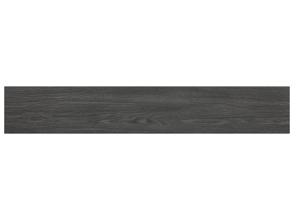 6 X 36 In Vintagewood Carbon Matte Pressed Glazed Porcelain - BUILDMYPLACE