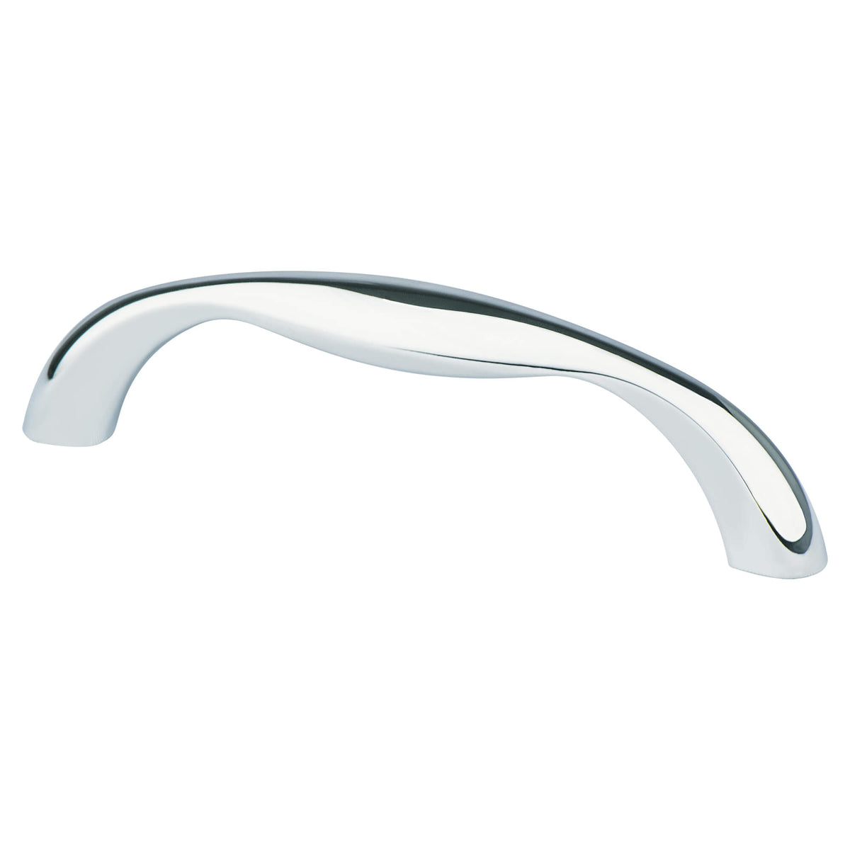 Valencia 96mm CC Polished Chrome Rounded Pull