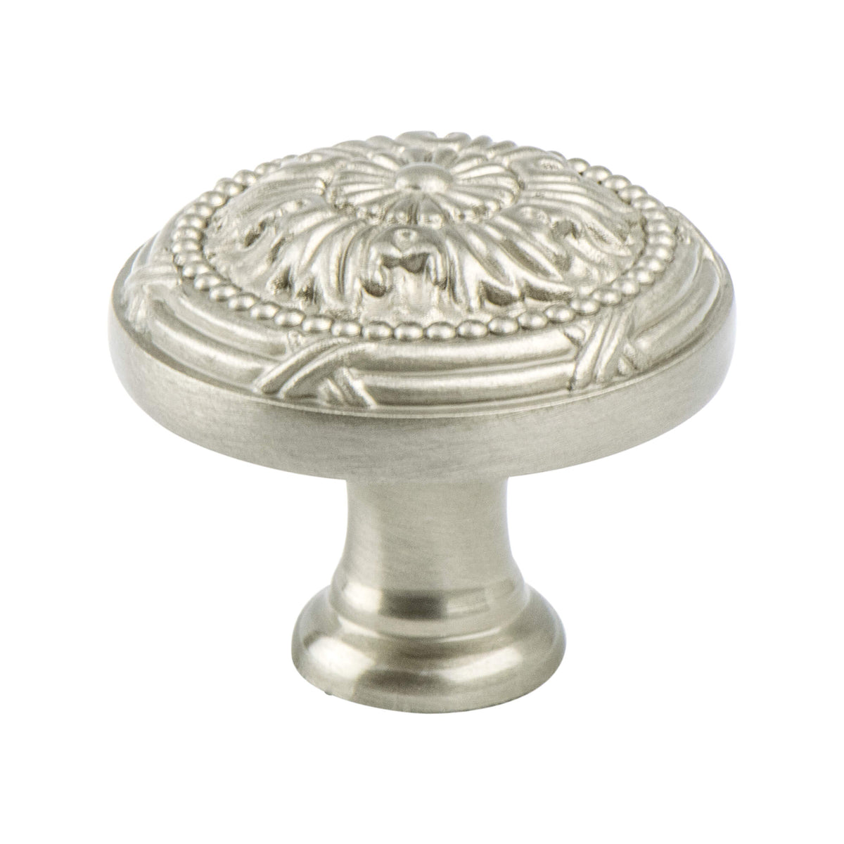 Toccata Small Brushed Nickel Knob