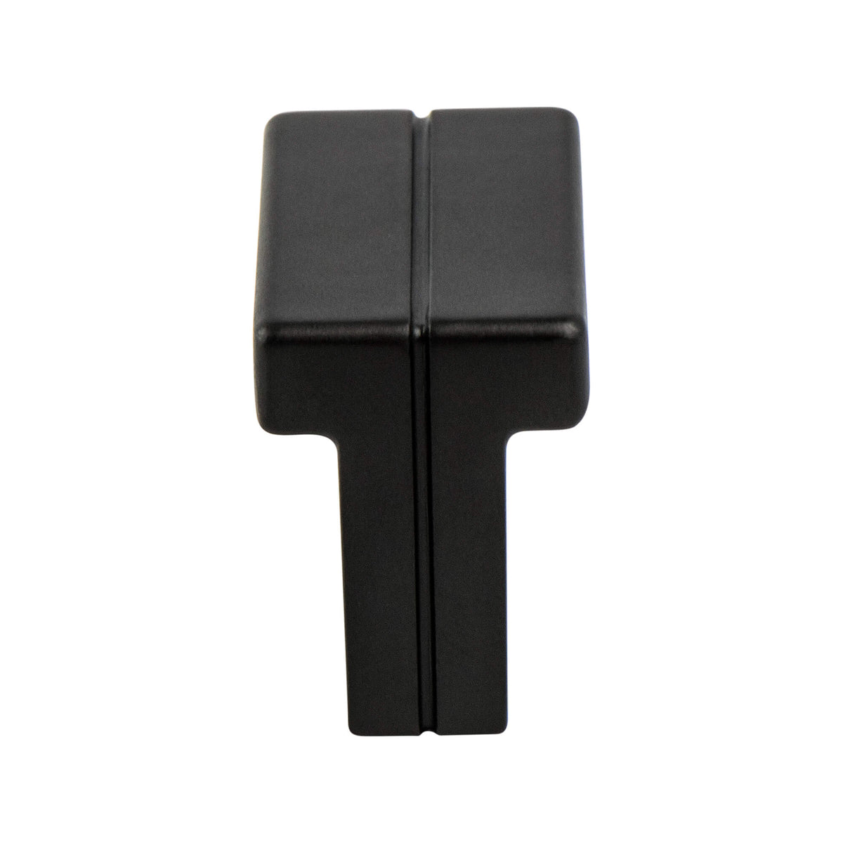 Skyline Matte Black Knob