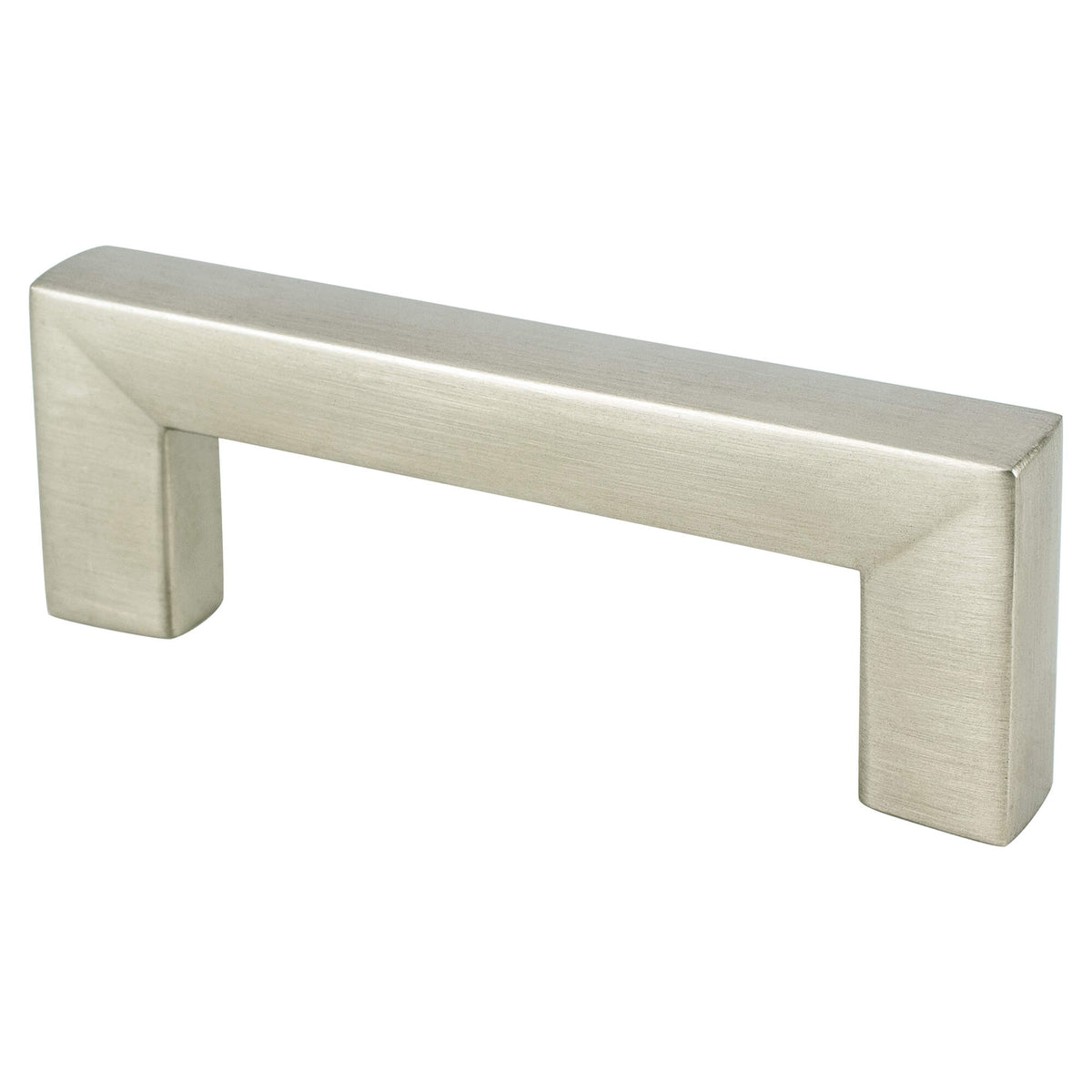 Square 64mm CC Brushed Nickel Pull