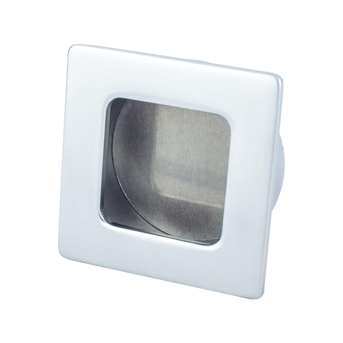Stylus Dull Chrome Small Recess Pull