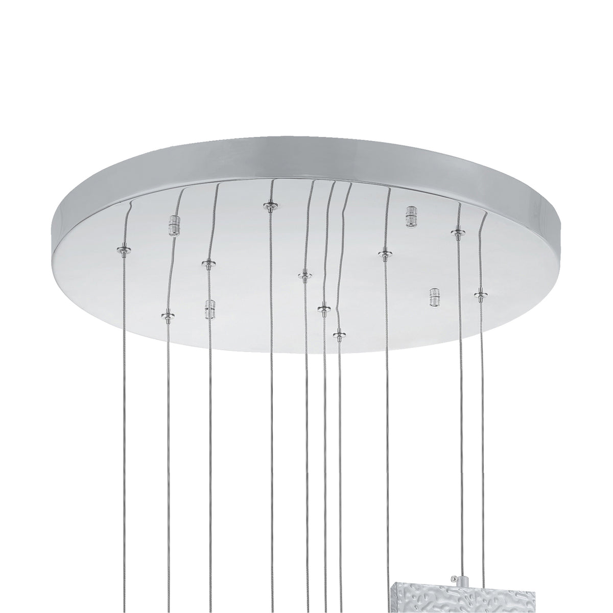 Carolina Integrated LED 20in Pewter Chandelier