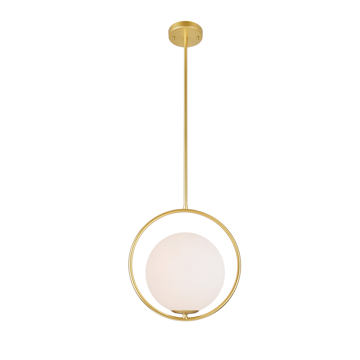 Celeste 1 Light 14in Medallion Gold Mini Pendant