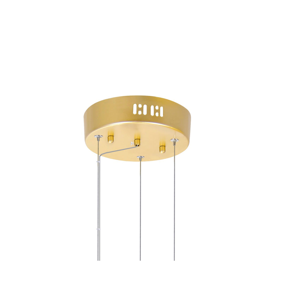 Millipede Integrated LED 32in Satin Gold Chandelier