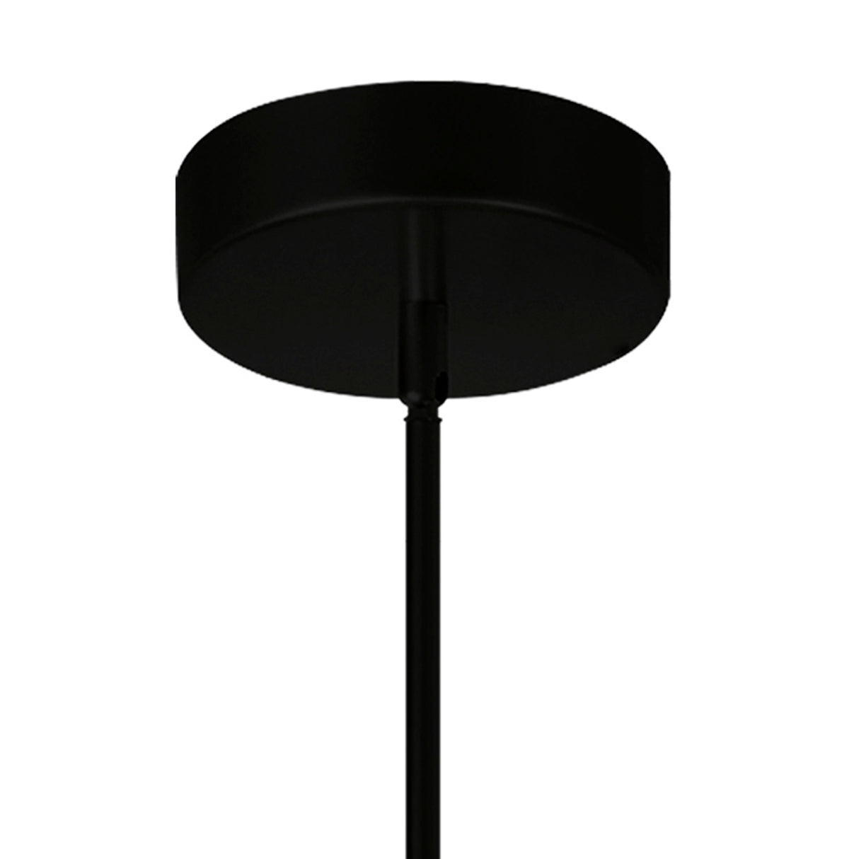 Oskil Integrated LED 31in Black Chandelier