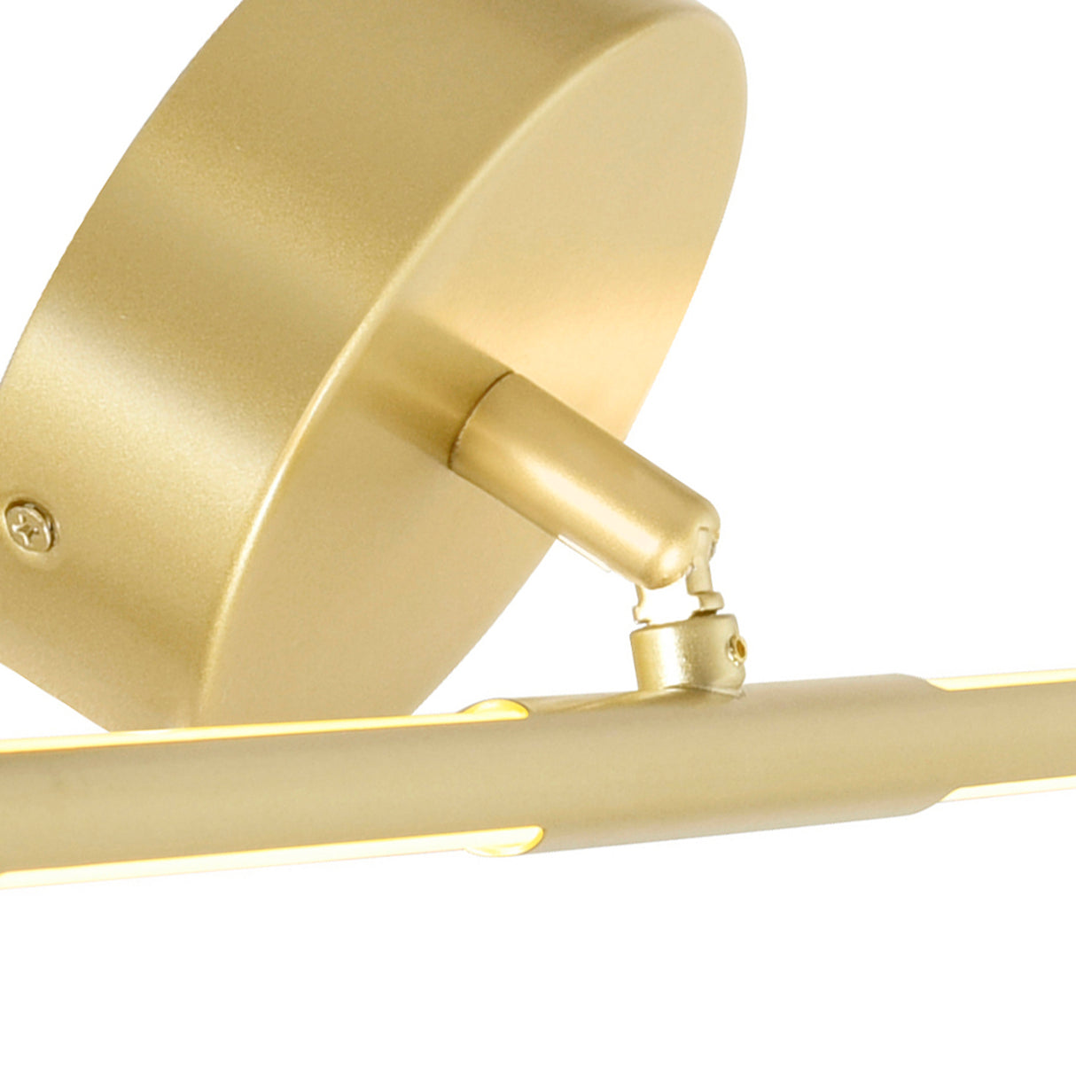 Oskil Integrated LED 24in Satin Gold Vanity Light