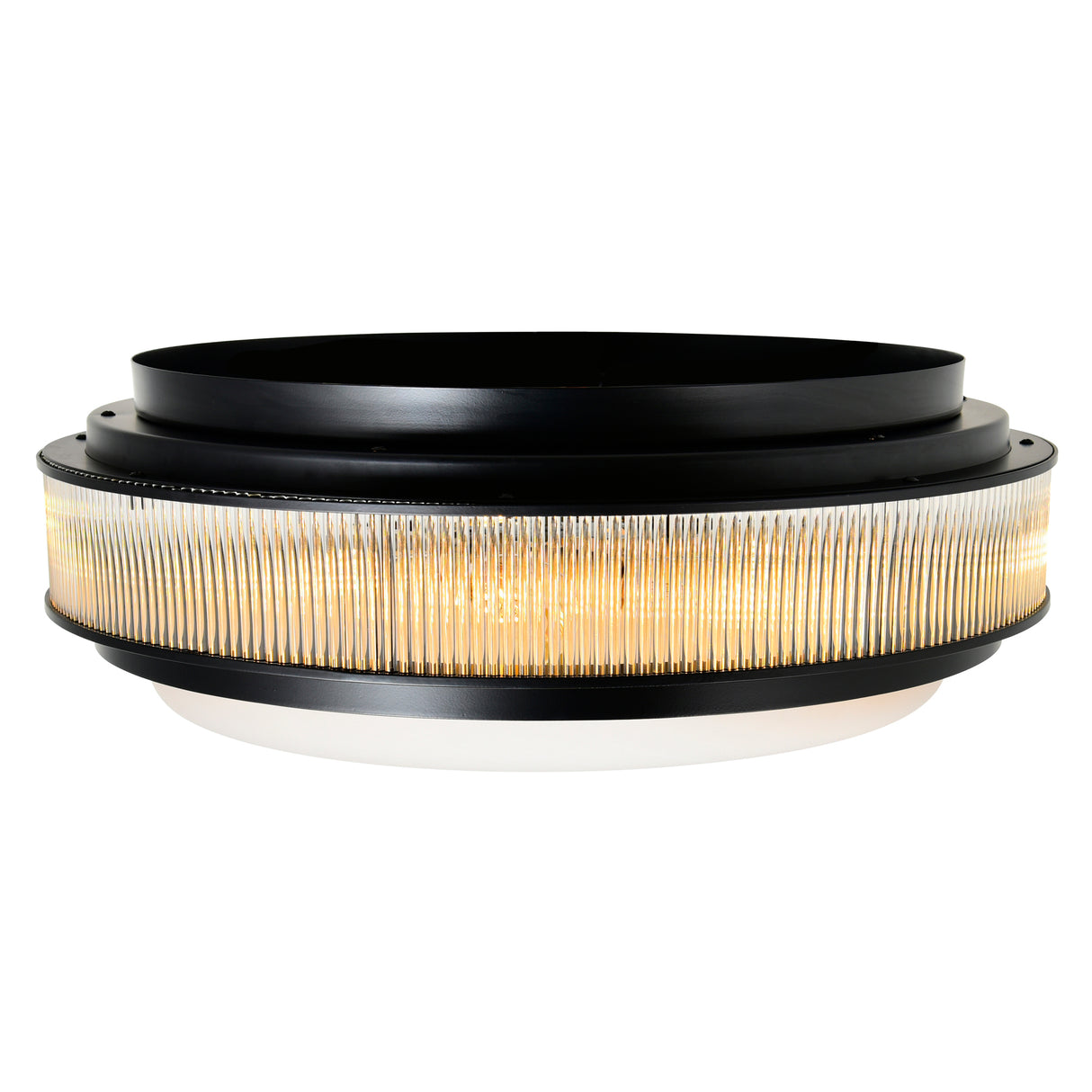 Valdivia 5 Light 22in Black Flush Mount
