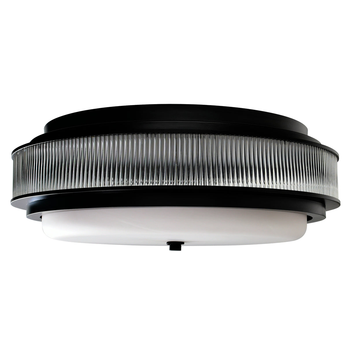 Valdivia 5 Light 22in Black Flush Mount