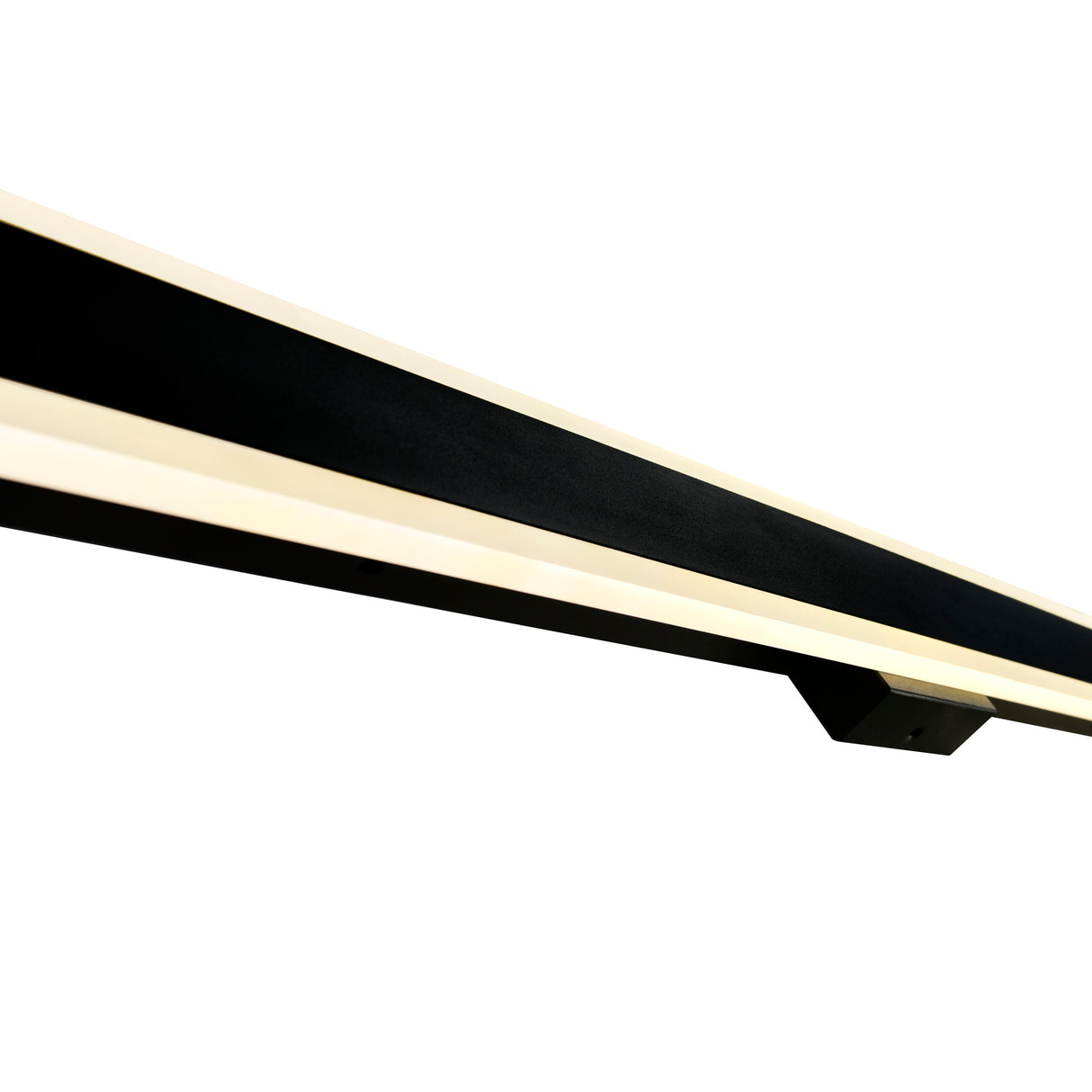 Malibu Integrated LED 80in Black Outdoor Wall Light