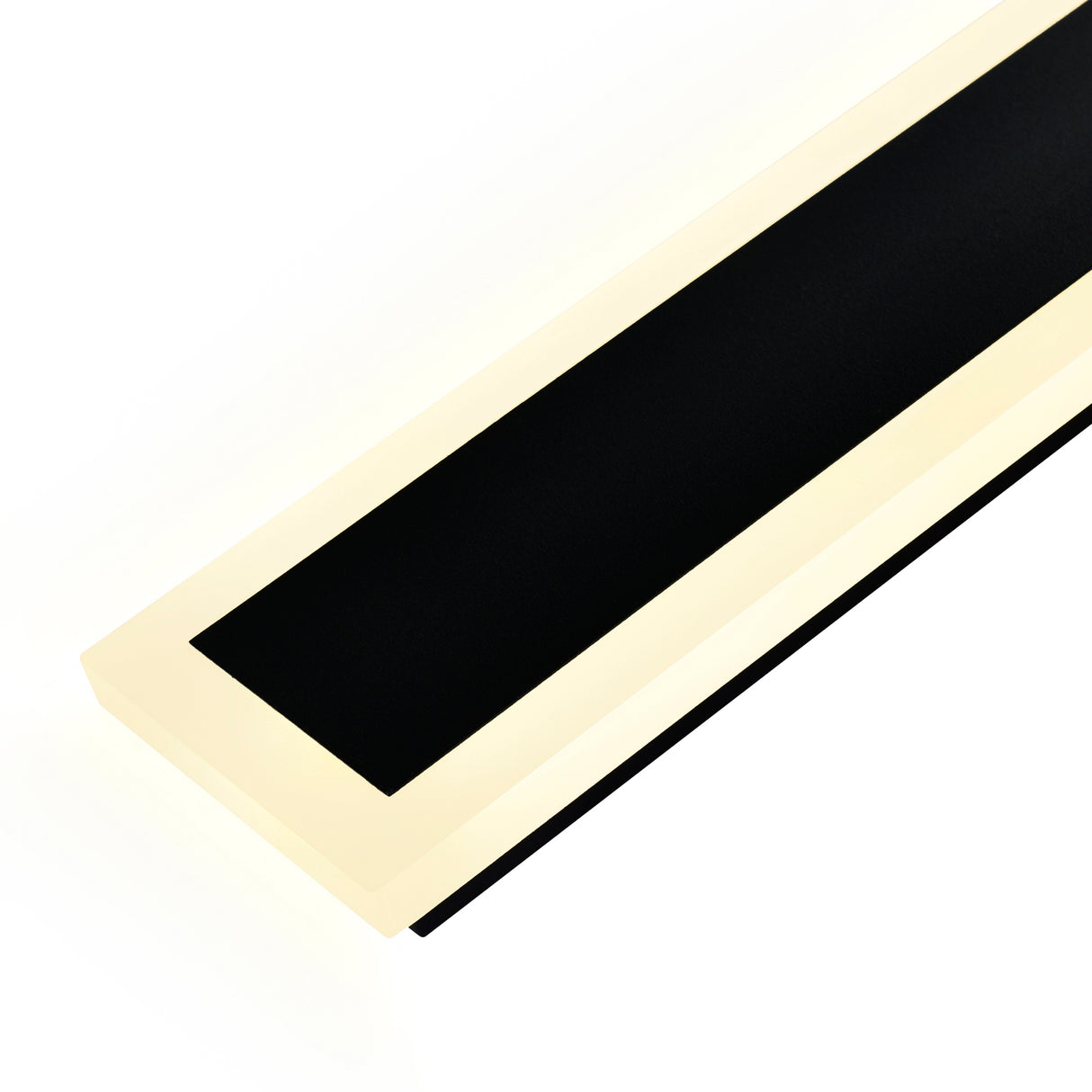Malibu Integrated LED 80in Black Outdoor Wall Light