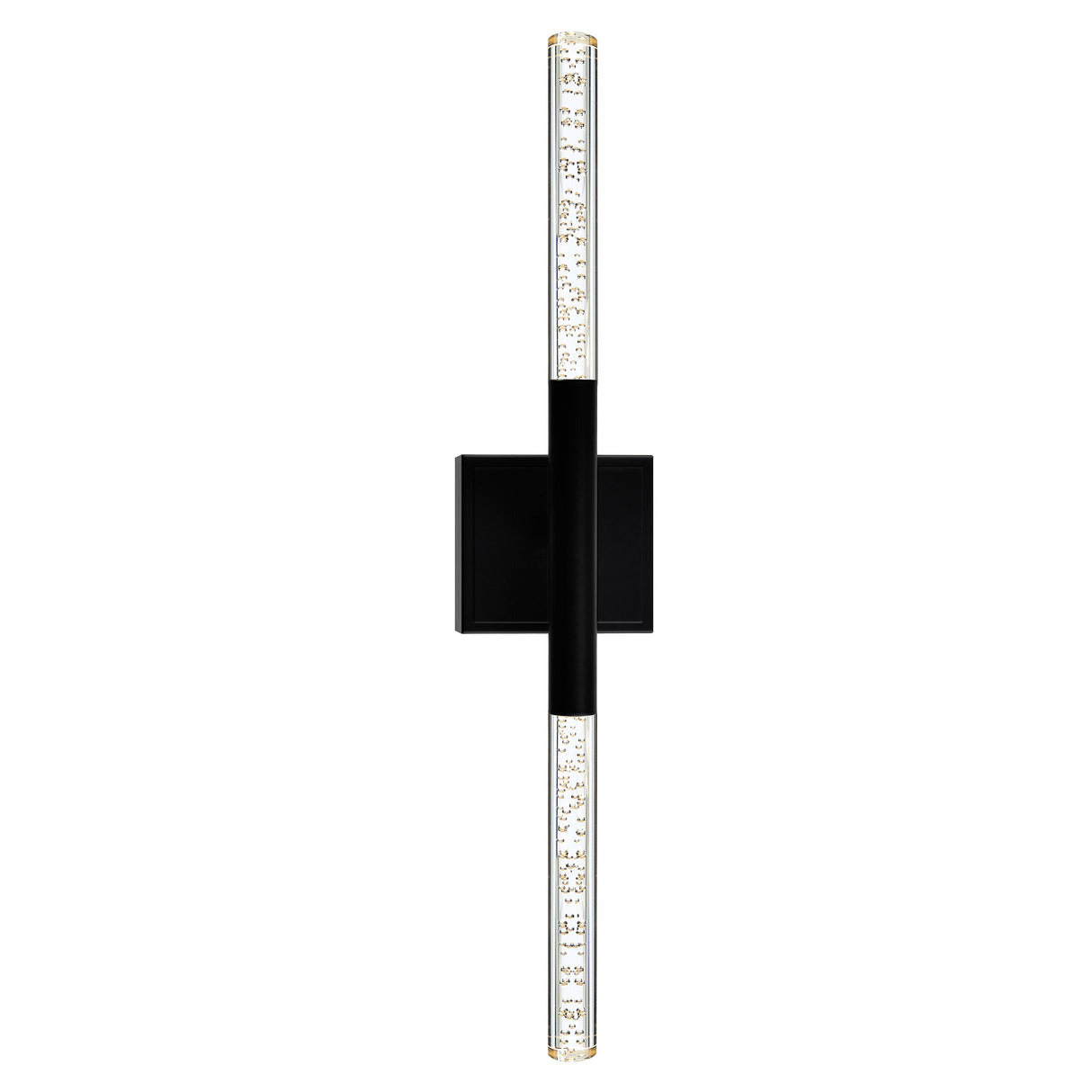 Dragonswatch Integrated LED 26in Black Vanity Light