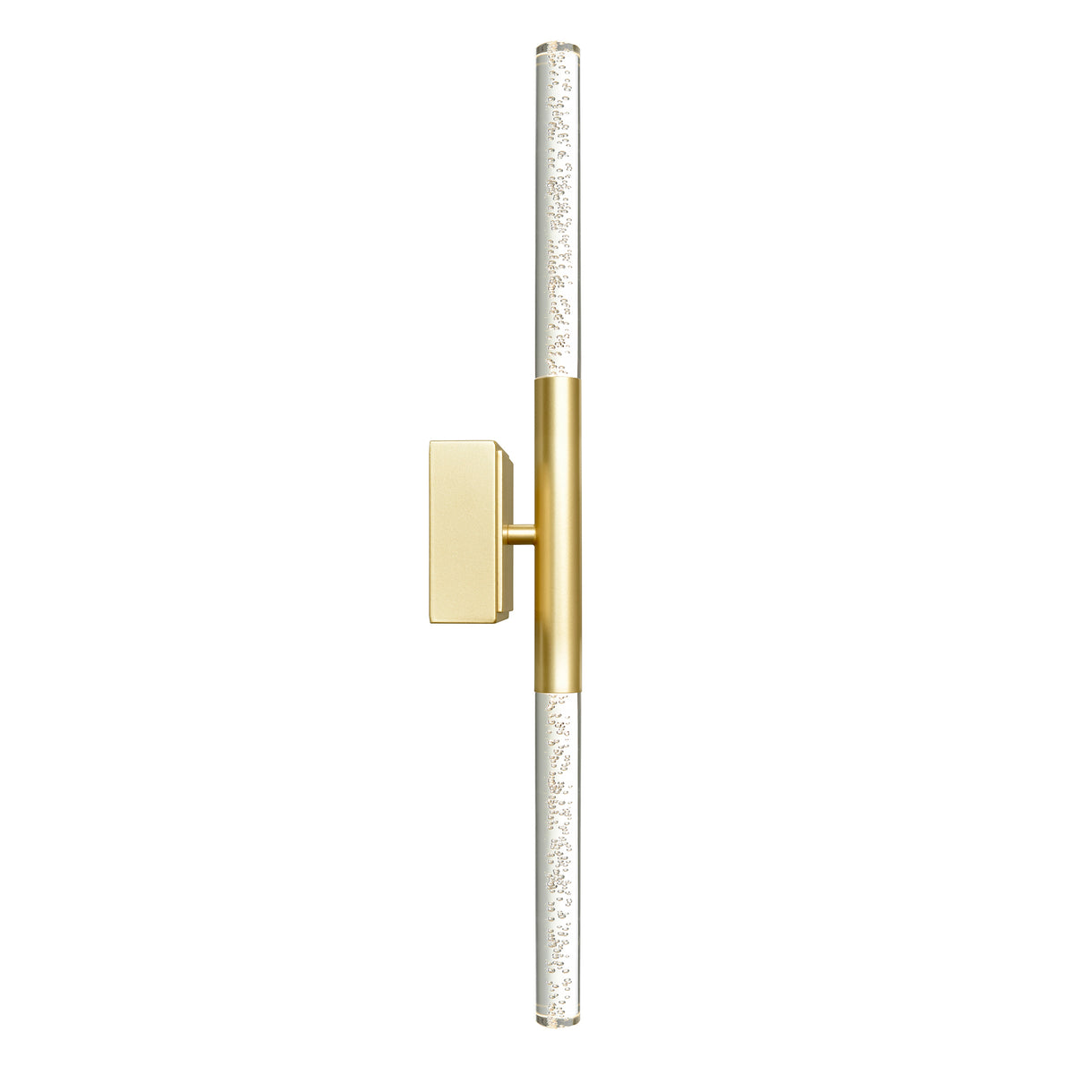 Dragonswatch Integrated LED 26in Satin Gold Vanity Light