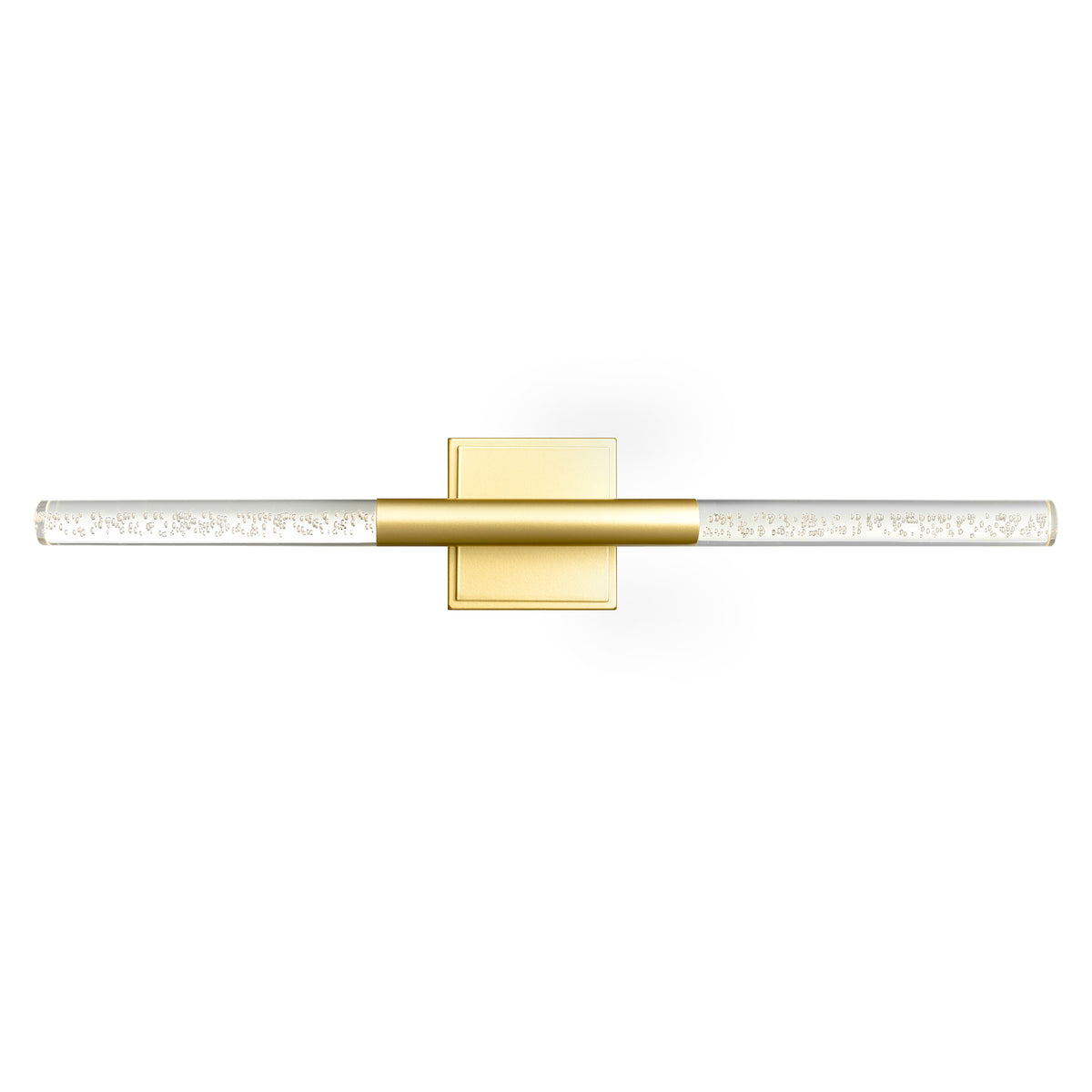 Dragonswatch Integrated LED 26in Satin Gold Vanity Light