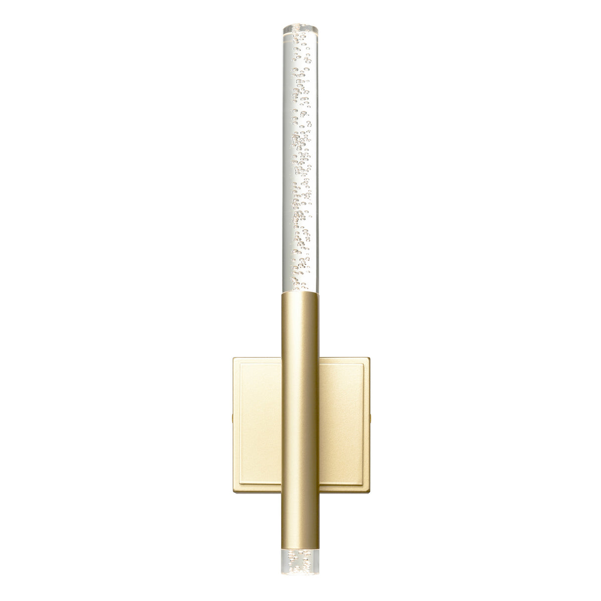 Dragonswatch Integrated LED 5in Satin Gold Wall Light