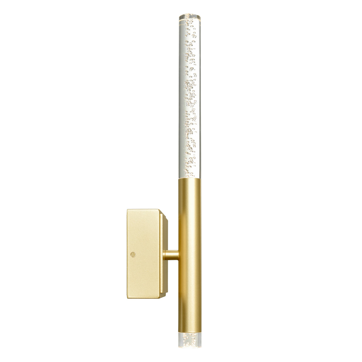 Dragonswatch Integrated LED 5in Satin Gold Wall Light