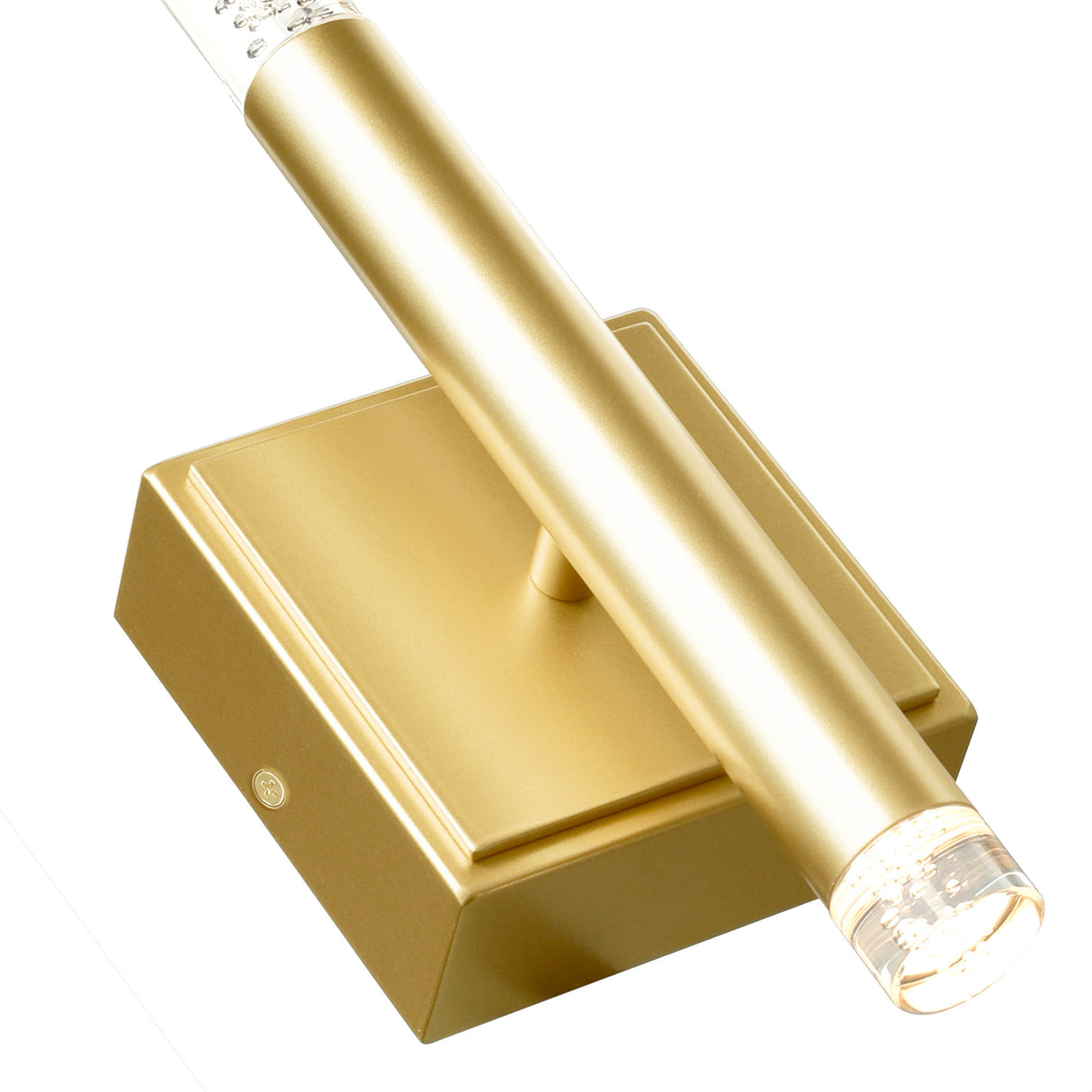 Dragonswatch Integrated LED 5in Satin Gold Wall Light