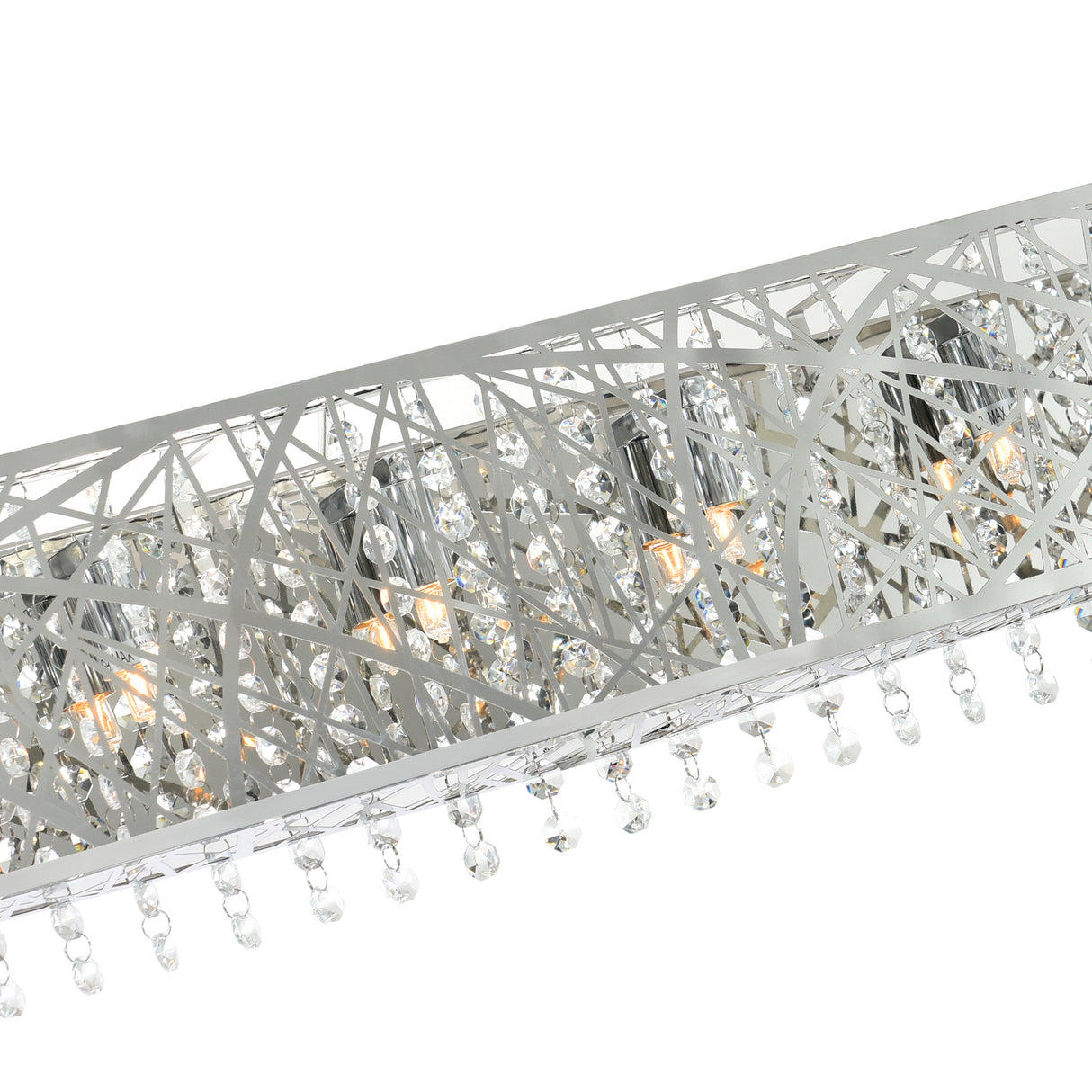 Eternity 6 Light 32in Chrome Vanity Light