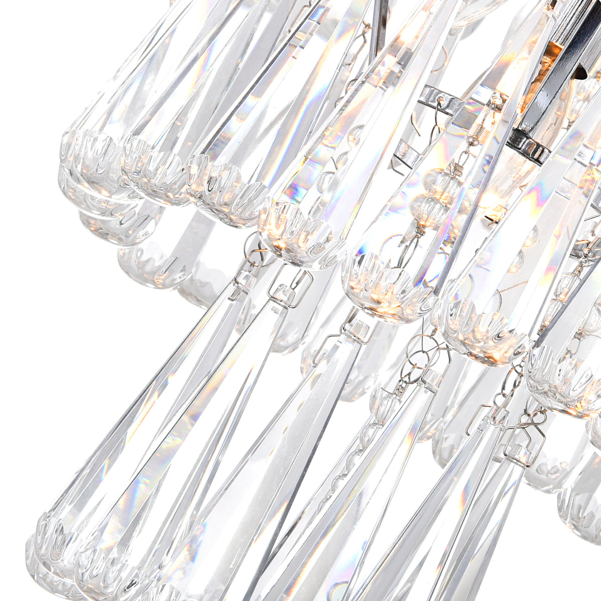 Vast 3 Light Chandelier With Chrome Finish