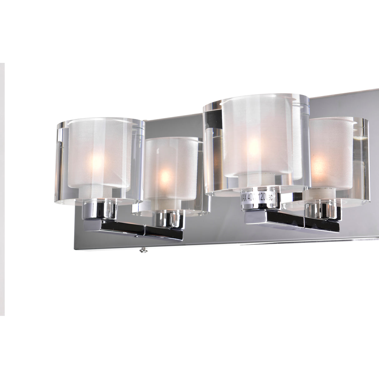 Tina 4 Light Chrome Vanity Light