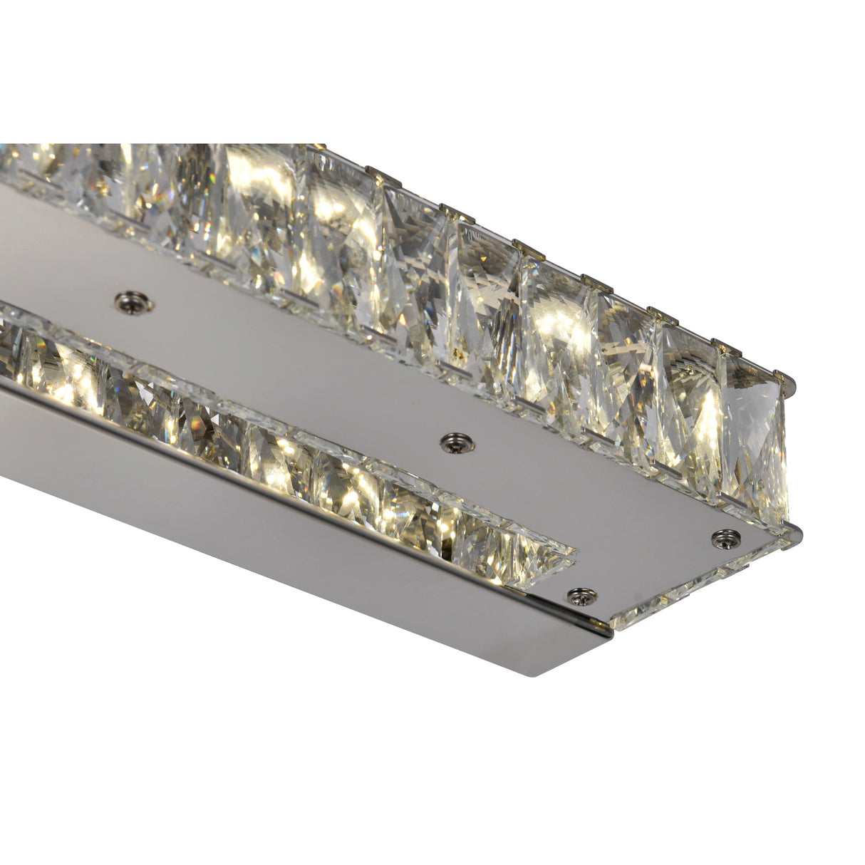 Milan Integrated LED 32in Chrome Vanity Light