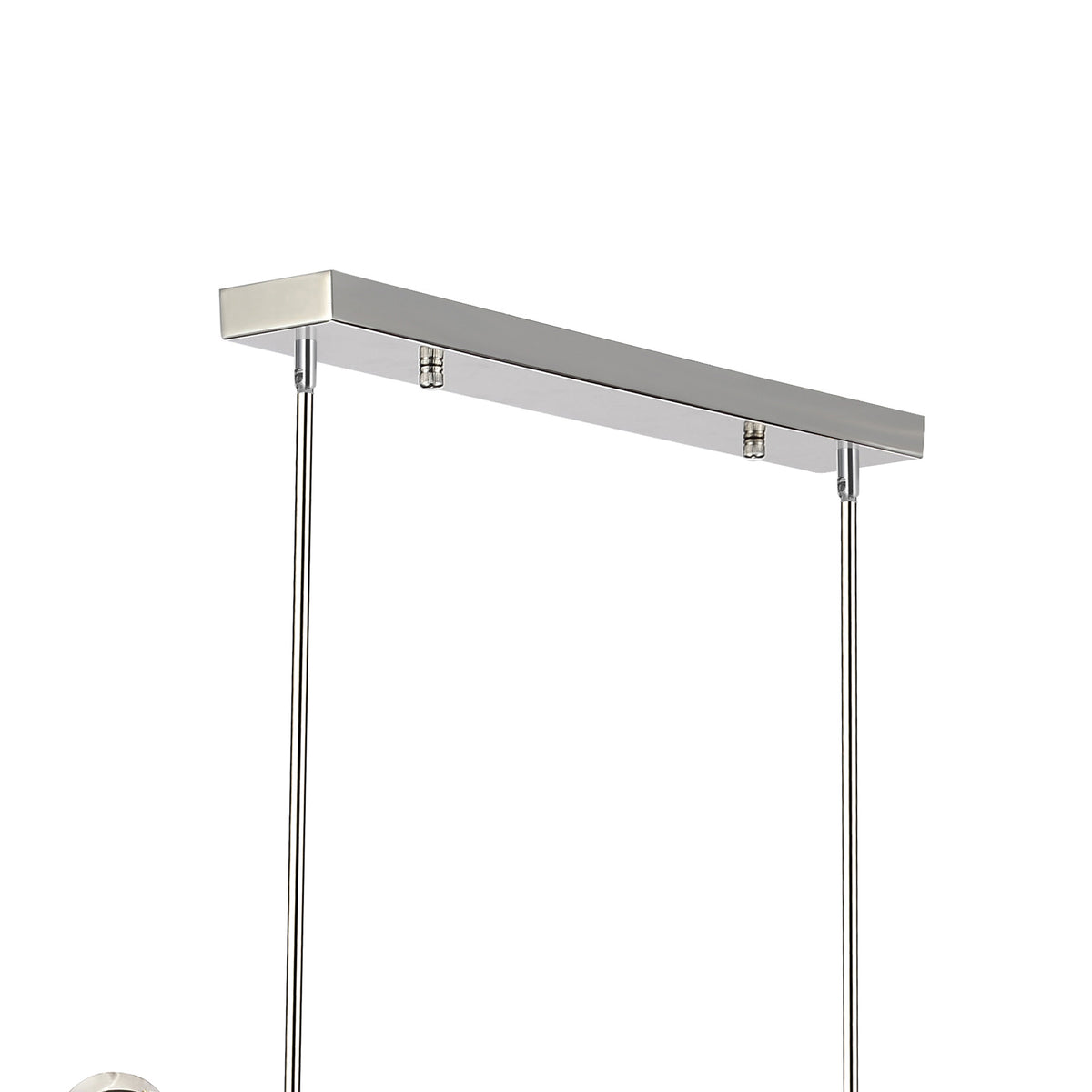 Daisy 7 Light 47in Chrome Down Chandelier