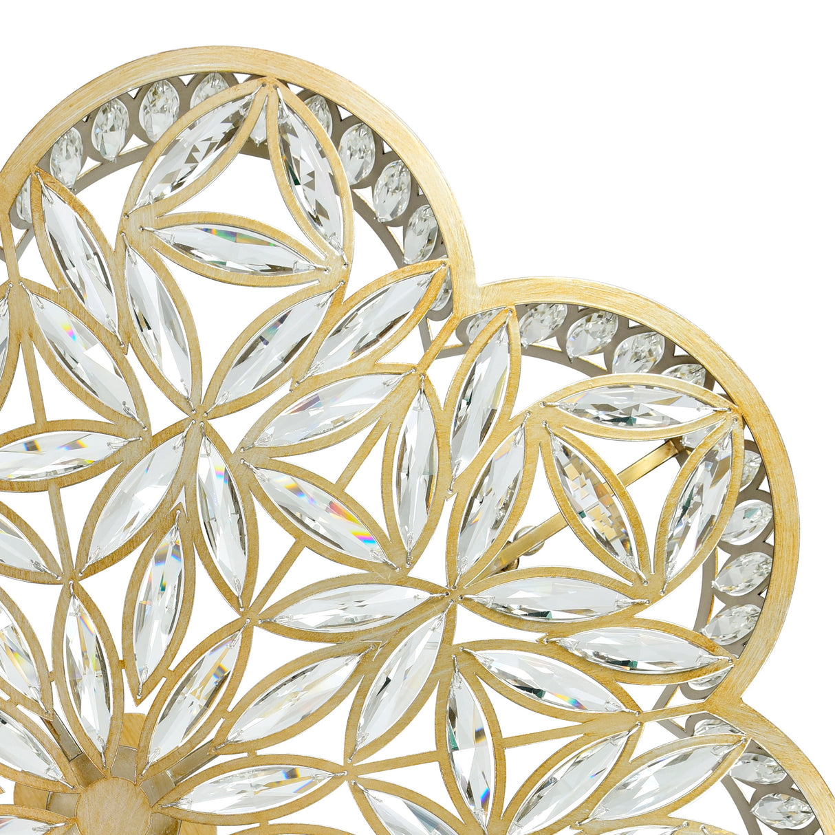 Nova 6 Light 16in Champagne Chandelier