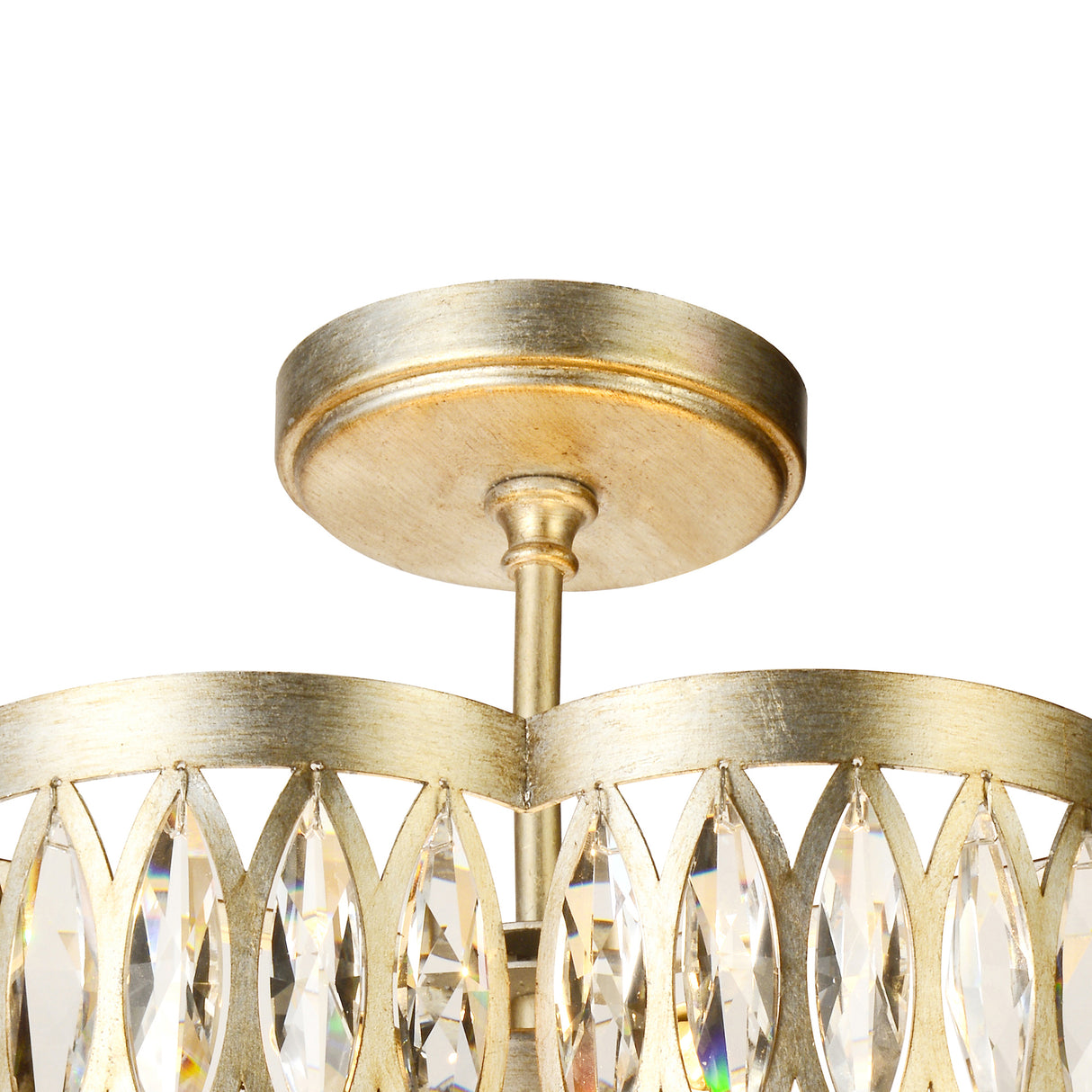 Nova 6 Light 16in Champagne Chandelier