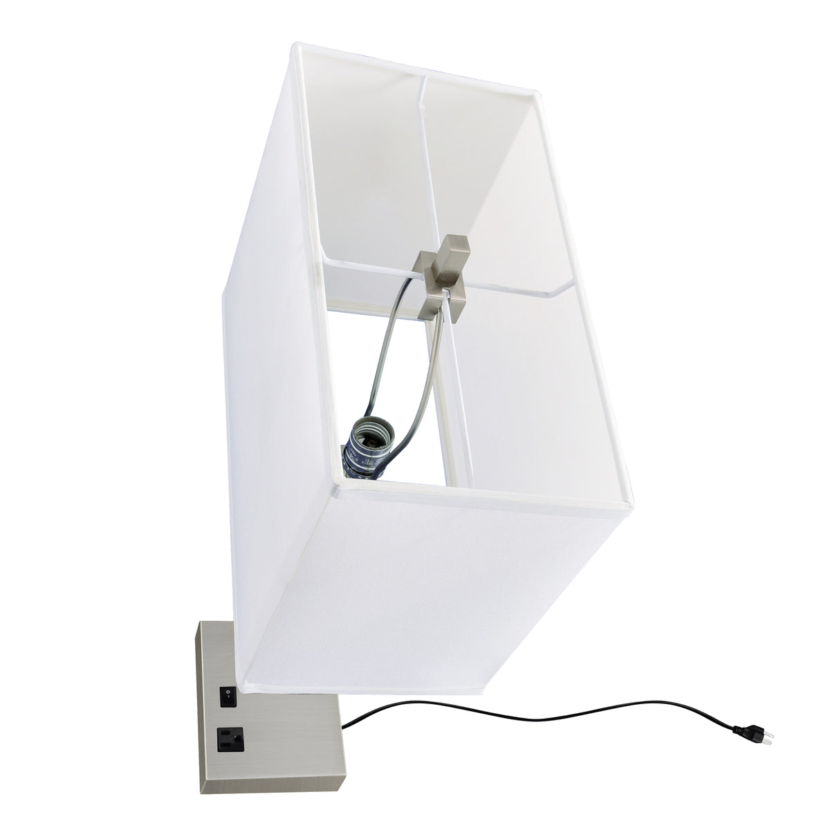 Torren 1 Light 14in Satin Nickel Table Lamp