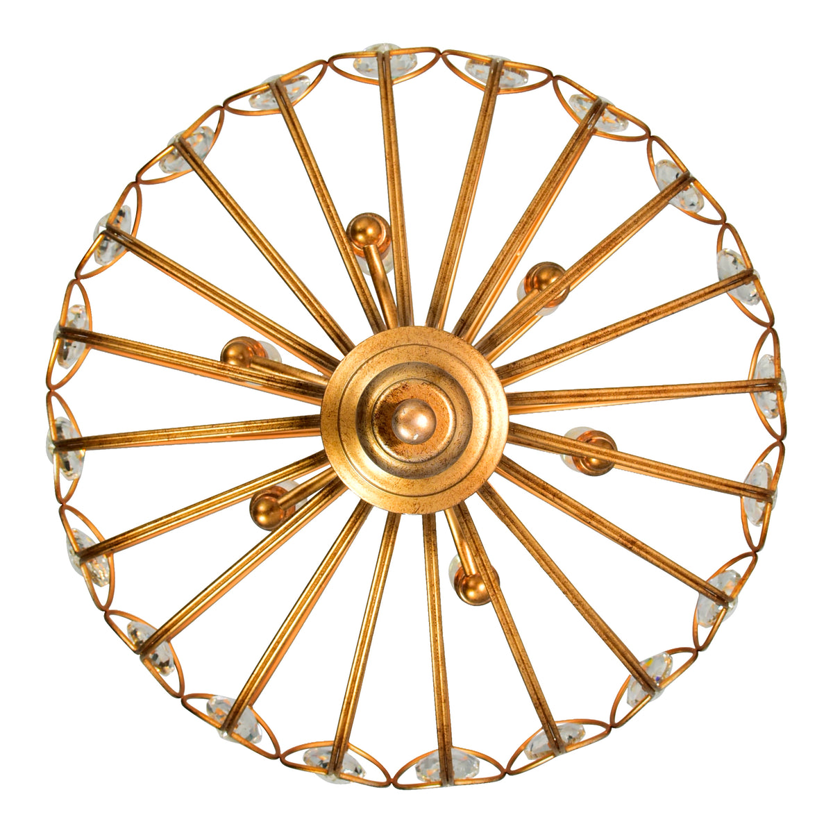 Altair 6 Light Antique Bronze Chandelier