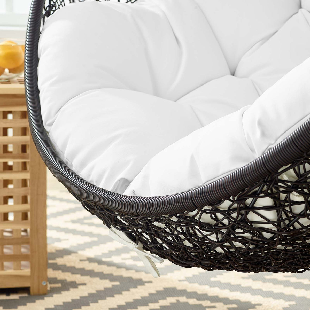 Encase Swing Outdoor Patio Lounge Chair Without Stand - BUILDMYPLACE