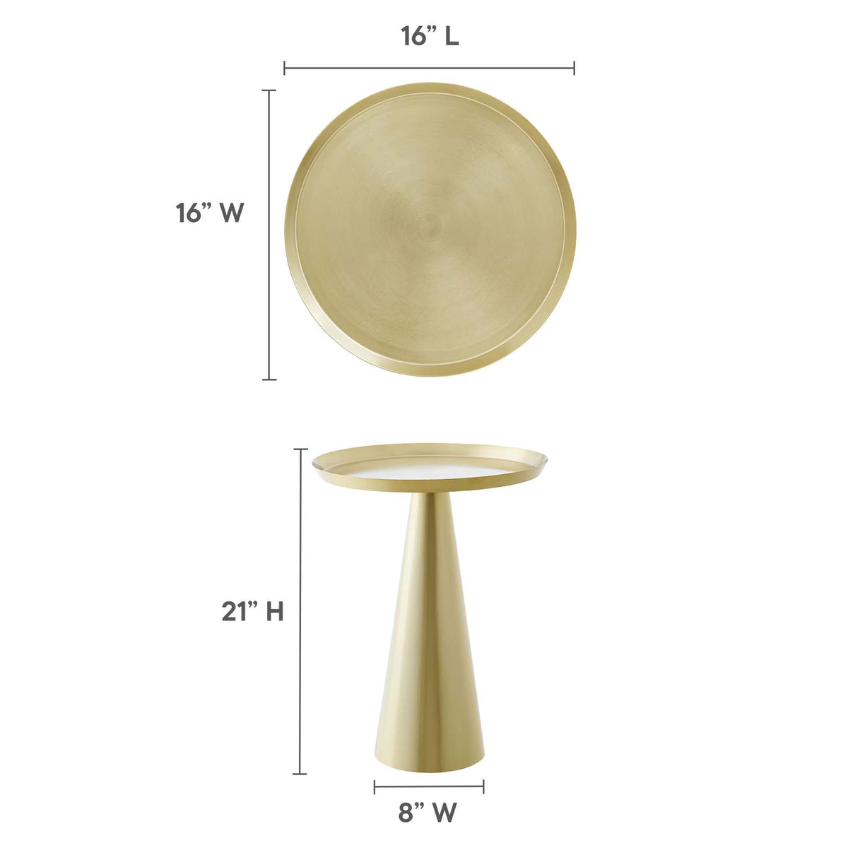 Maren Round Side Table
