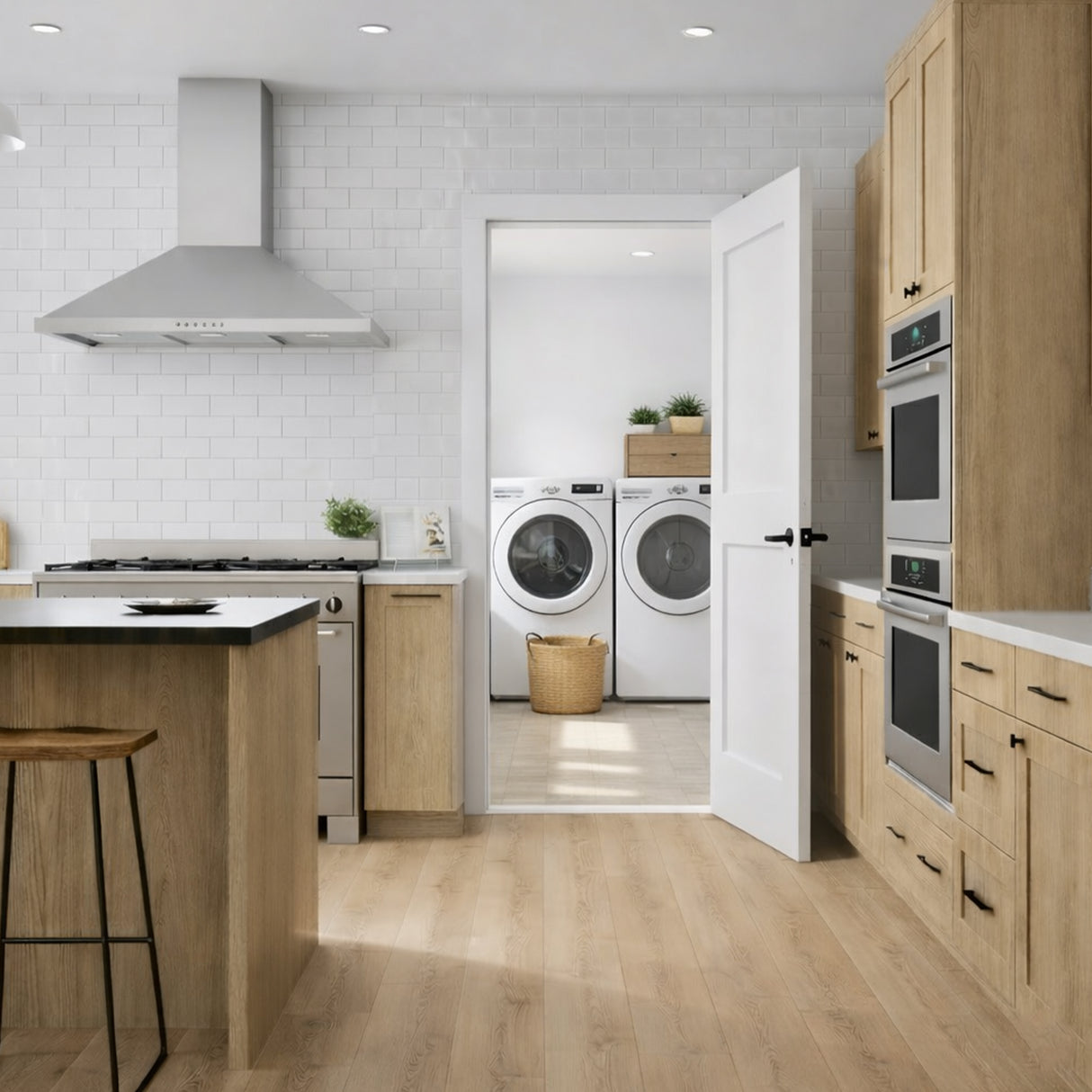 Ivanees 2-Panel Hollow Core Molded Shaker Door Slab 80 Inch Height