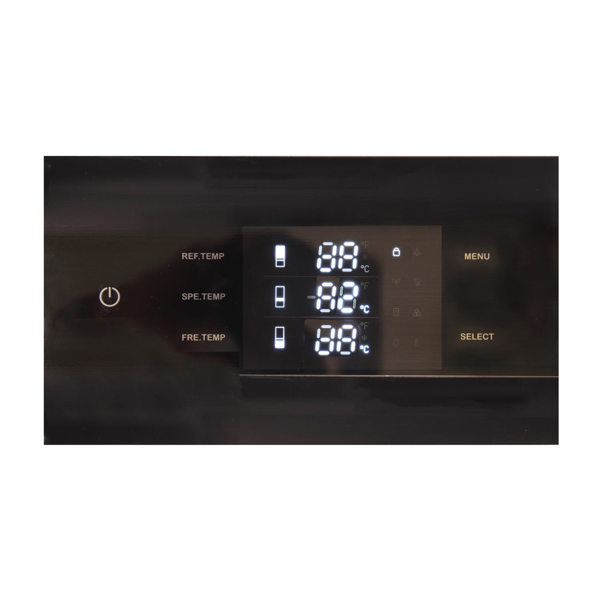36 in. Width 19 8 cu. ft. Built In Bottom Freezer Refrigerator in Custom Panel Ready Counter Depth