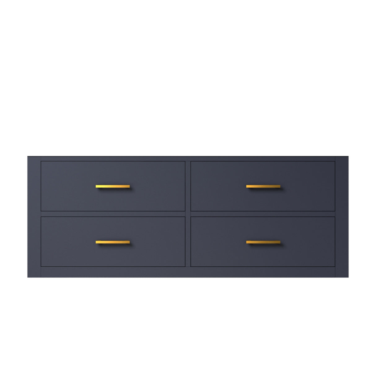 Castor 48 in W x 22 in D Blue Single Bath Vanity