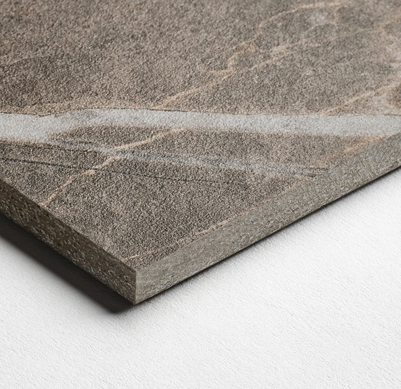 48 x 110 in Majesto Pietra Imperiale Polished Rectified Colorsync Sintered Slab 6 mm surface