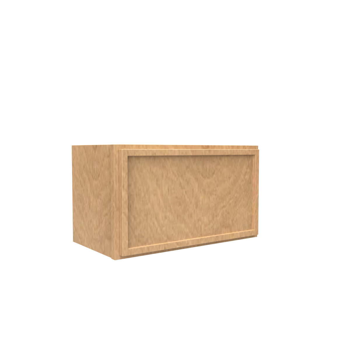 RTA - Slim Shaker Karamel - Single Door Wall Cabinets - 21"W x 12"H x 12"D