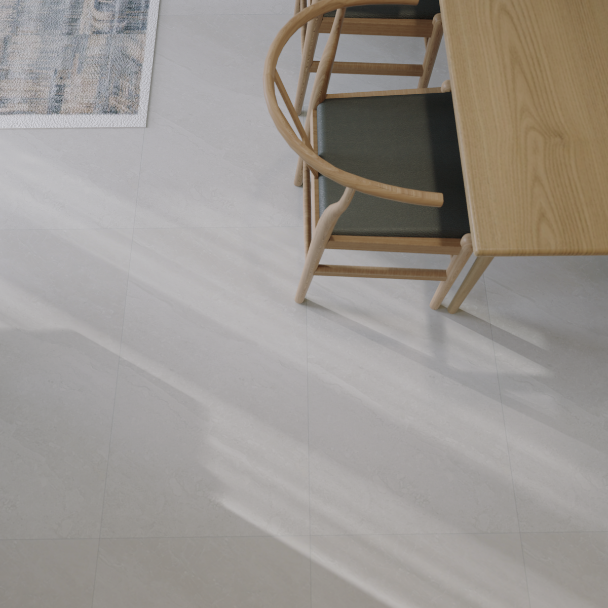 12 x 24 in Lumino Ivory Heritage Texture Pressed Glazed Porcelain Tile
