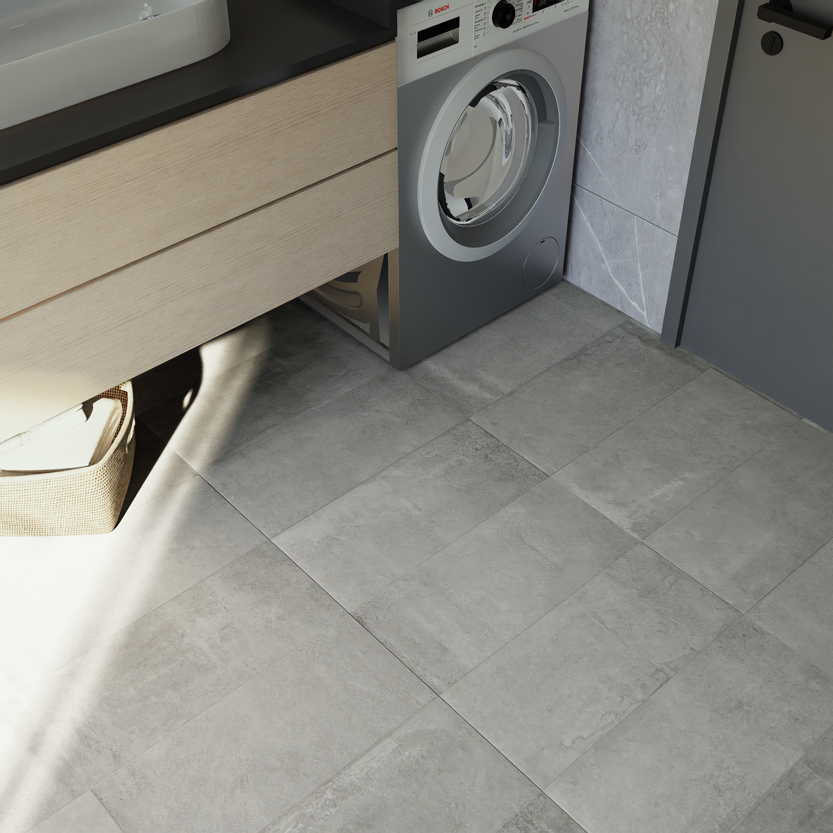 24 X 48 In Industria Lithium Matte Rectified Color Body Porcelain